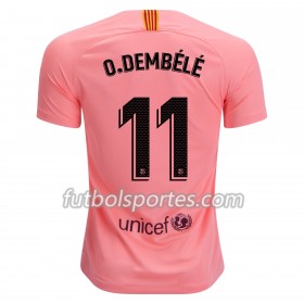 Camisetas FC Barcelona Ousmane Dembele 11 Tercera Equipacion 2018/2019